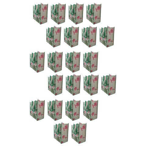 Bolsa Ecologica Sacola Ecobag Alça Kit 22 Unidades Retornavel Dobravel Compras Mercado Multiuso Resi