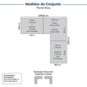 Ver imagem 2 de Guarda-roupa Modulado 6 Peças 12 Portas Jade CabeCasa MadeiraOriginals