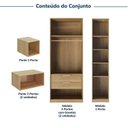 Ver imagem 4 de Guarda-roupa Modulado 6 Peças 10 Portas Jade CabeCasa MadeiraOriginals