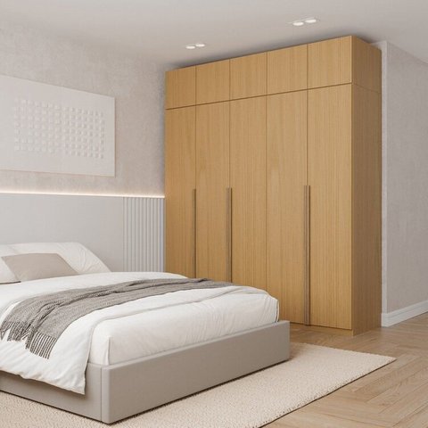 Guarda-roupa Modulado 6 Peças 10 Portas Jade CabeCasa MadeiraOriginals