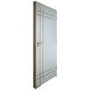 Ver imagem 4 de Porta Belíssima 9 Prime Batente Regulável 16-21 cm e Guarnição 82 x 2.10 Lado Esquerdo - Rodam