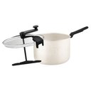 Ver imagem 3 de Pipoqueira Tramontina Loreto em Alumínio Starflon Max Bege 20 cm 3,5 L