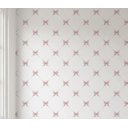 Ver imagem 2 de Papel de parede lacinho infantil para quarto de bebê menina M² PP132