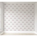 Ver imagem 1 de Papel de parede lacinho infantil para quarto de bebê menina M² PP132