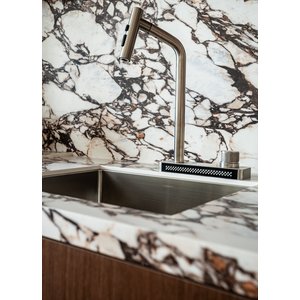 Cuba para Cozinha 60x40x19cm Sobrepor ou Embuir Linha Cubo Lexxa