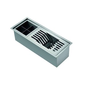 Calha Úmida Dry Organizador com Acessórios 4,77x19x15cm Lexxa