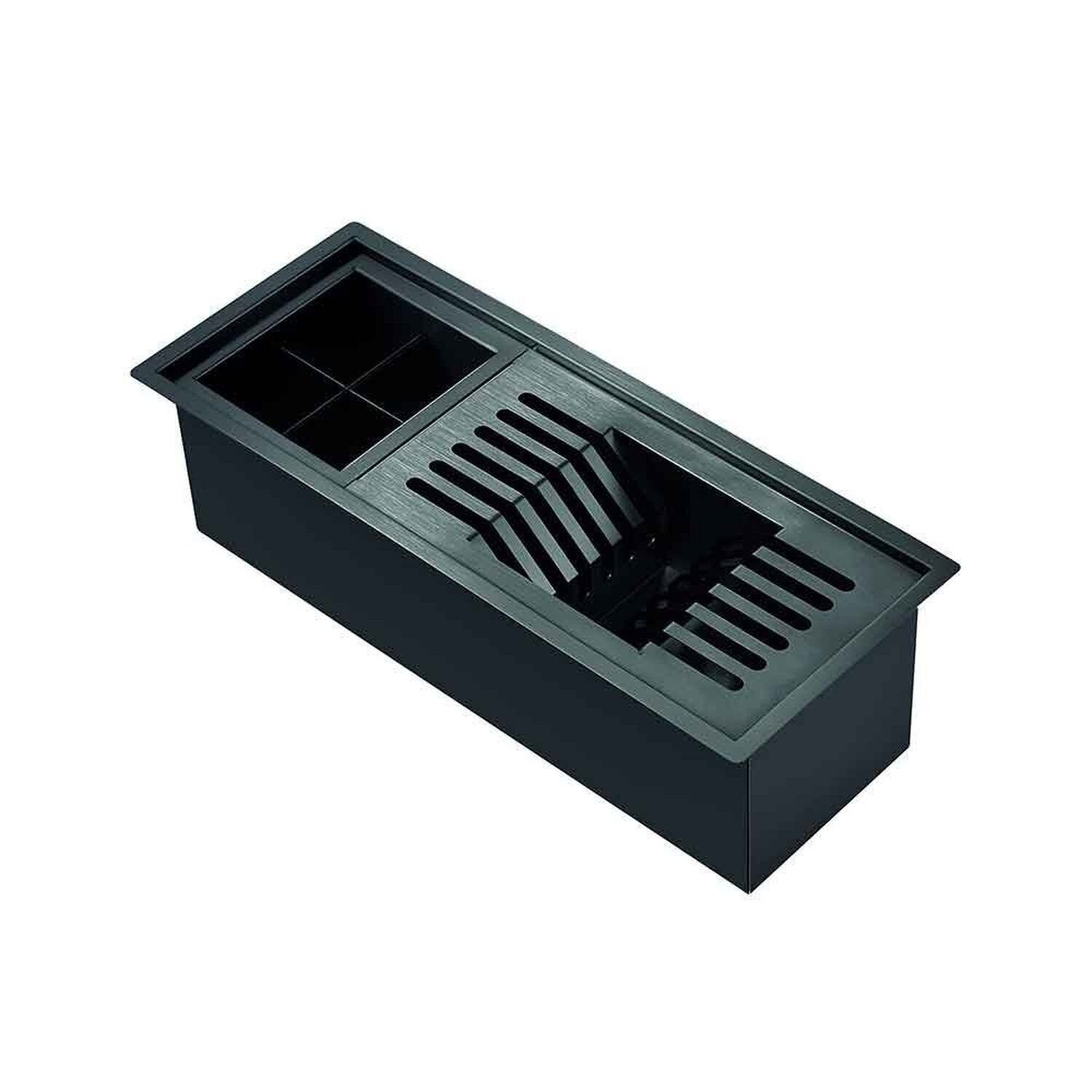 Calha Úmida Dry Organizador com Acessórios 4,77x19x15cm Lexxa - 1