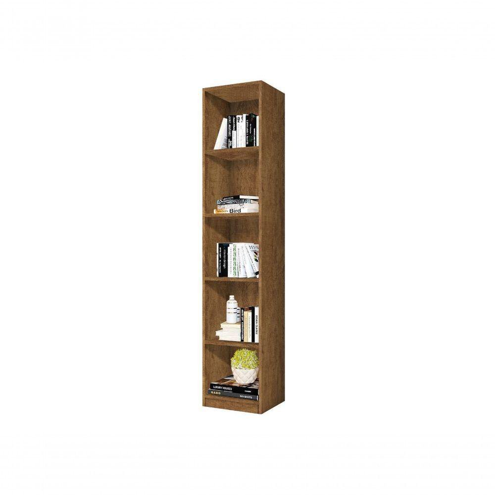 Sapateira P/ Porta De Entrada Estreita 100% Mdf Amendoa - 3