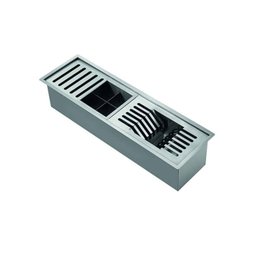 Calha Úmida Dry Organizador com Acessórios 6,27x19x15cm Lexxa - 1