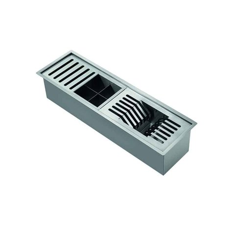 Calha Úmida Dry Organizador com Acessórios 6,27x19x15cm Lexxa