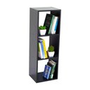 Ver imagem 1 de Estante para Livro Everest Armário Organizador Livros Livreiro Preto