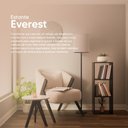 Ver imagem 3 de Estante para Livro Everest Armário Organizador Livros Livreiro Preto