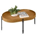 Ver imagem 2 de Kit Aparador para Sala e Mesa de Centro com Tampo Arredondado Mônica Nature