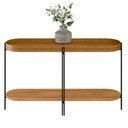 Ver imagem 5 de Kit Aparador para Sala e Mesa de Centro com Tampo Arredondado Mônica Nature