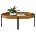 Ver imagem 6 de Kit Aparador para Sala e Mesa de Centro com Tampo Arredondado Mônica Nature