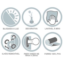 Cortina Folha Blackout Pvc 1,10m X 1,30m Uma Parte 100% Blecaute Veda Luz Sala Quarto Verde - 3