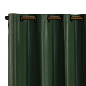 Cortina Folha Blackout Pvc 1,10m X 1,30m Uma Parte 100% Blecaute Veda Luz Sala Quarto Verde