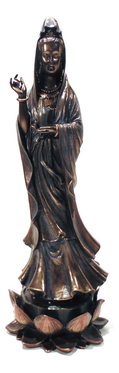 Kuan Yin Grande Mod 00028 By Veronese Pinga Aguá Bronzeada