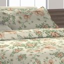 Ver imagem 3 de Cobre Leito Casal Padrão com Fronhas Piquet Algodão 3 Peças