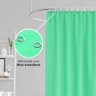 1 Cortina Box Banheiro PVC Grossa Antimofo Ilhós Vd 140x200 - 3