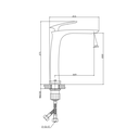 Ver imagem 2 de Misturador Monocomando para Banheiro e Lavabo Evoq Bica Alta Lexxa