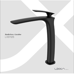 Misturador Monocomando para Banheiro e Lavabo Evoq Bica Alta Lexxa - 5