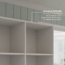 Ver imagem 4 de Armário Aéreo Planejado Nicho 80cm Marselha Cabecasa Madeiraoriginals Branco