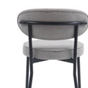 Ver mais imagens de Banqueta Eva Tecido 94cm x 49cm x 48,5cm Cinza