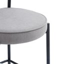 Ver imagem 7 de Banqueta Eva Tecido 94cm x 49cm x 48,5cm Cinza