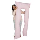 Ver imagem 3 de Travesseiro Gigante 170x80cm Happy Line - Rosa