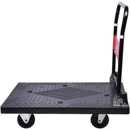 Carrinho Plataforma 300kg Base Plástica Worker - 5