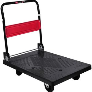 Carrinho Plataforma 300kg Base Plástica Worker