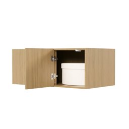 Ponte Canto Linear Modular 96cm 1 Porta Jade Cabecasa Madeiramadeira - 6