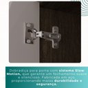 Ver imagem 7 de Guarda-Roupa Dubai 6 Portas 8 Gavetas MDF Mais Móveis