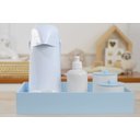 Ver imagem 3 de Kit Higiene Porcelana Bebê + Bandeja + Térmica - Azul K064