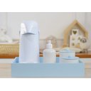Ver imagem 5 de Kit Higiene Porcelana Bebê + Bandeja + Térmica - Azul K064