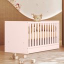 Ver mais imagens de Berço Mini Cama Doce Sonho 77,0cm x 74,0cm x 133,0cm Rosa