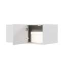 Ver imagem 6 de Ponte Canto Linear Planejada 96cm 1 Porta Jade CabeCasa MadeiraOriginals Branco/Fosco