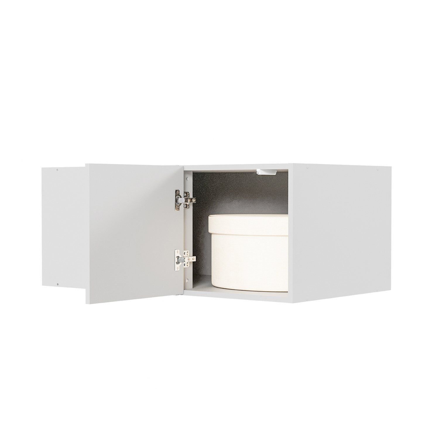 Ponte Canto Linear Modular 96cm 1 Porta Jade Cabecasa Madeiramadeira - 6