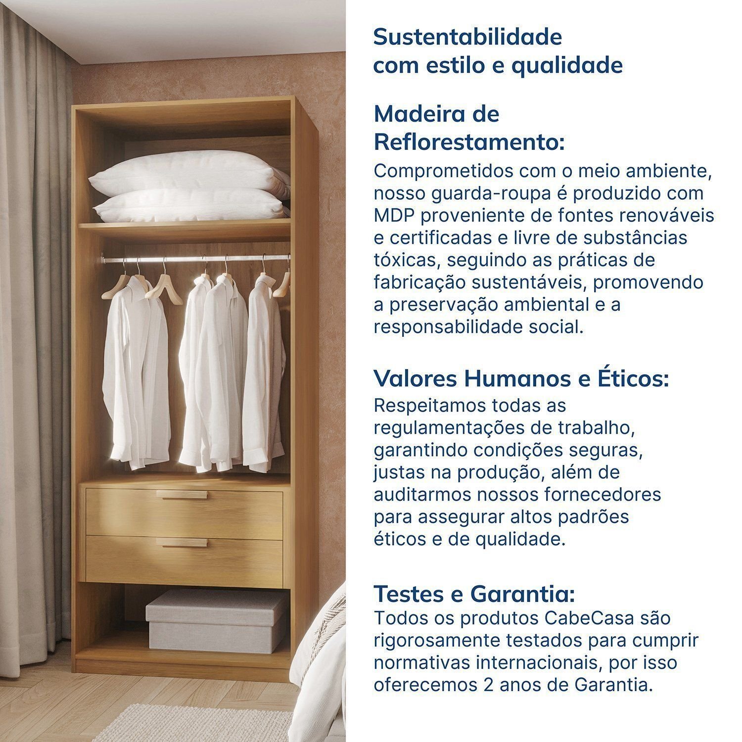 Ponte Canto Linear Modular 96cm 1 Porta Jade Cabecasa Madeiramadeira - 9