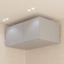 Ver imagem 1 de Ponte Canto Linear Modular 96cm 1 Porta Jade CabeCasa MadeiraOriginals