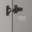 Ver imagem 5 de Ponte Canto Linear Planejada 96cm 1 Porta Jade CabeCasa MadeiraOriginals Cinza/Urbano