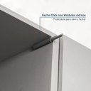 Ver imagem 4 de Ponte Canto Linear Planejada 96cm 1 Porta Jade CabeCasa MadeiraOriginals Cinza/Urbano