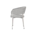 Ver mais imagens de Cadeira para Sala de Jantar Estofada Bari Bouclé