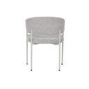 Ver imagem 5 de Cadeira para Sala de Jantar Estofada Bari Bouclé