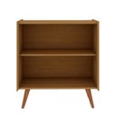 Ver imagem 7 de Balcão Buffet 100% MDF 2 Portas Pés em Madeira Maciça Bege/Cinamomo/White