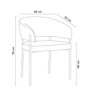 Cadeira para Sala de Jantar Estofada Bari Poliuretano - 3