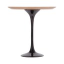 Ver imagem 3 de Mesa Saarinen Lateral Freijó 42cm - Base Preta