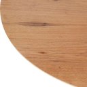 Ver imagem 2 de Mesa Saarinen Lateral Freijó 42cm - Base Preta