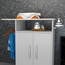 Ver imagem 3 de Balcao Tabua de Passar 2 Portas B04 Branco Novam Branco